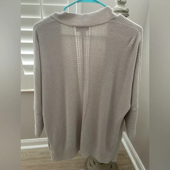 Barefoot Dreams Cozy Chic Ultra Lite Dolman Ribbed Cardigan Sz. L BDWCU21842 - Picture 3 of 8